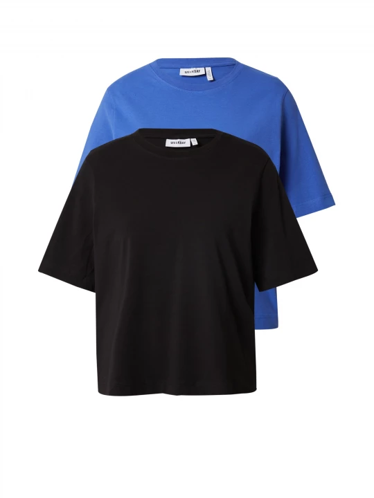 Foto van product WEEKDAY Shirt blauw / zwart
