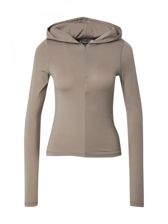 Foto van product WEEKDAY Shirt 'Elinor' lichtbruin
