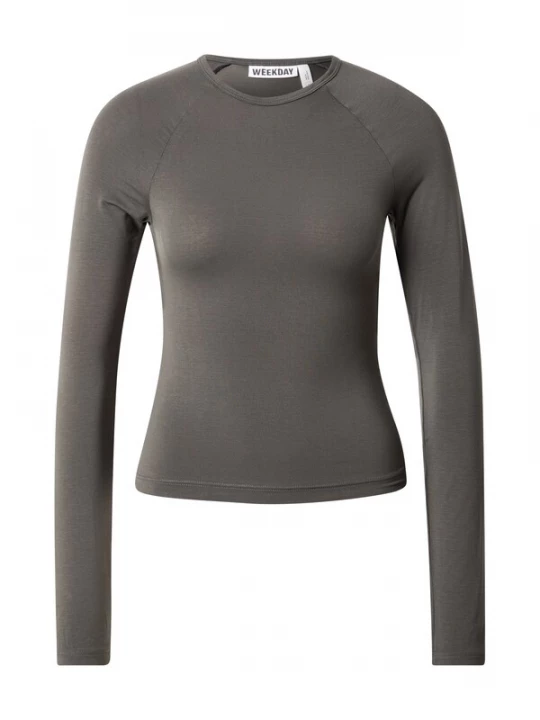 Foto van product WEEKDAY Shirt 'Elma' donkergrijs