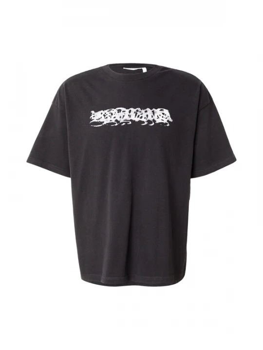 Foto van product WEEKDAY Shirt 'Great' zwart / wit