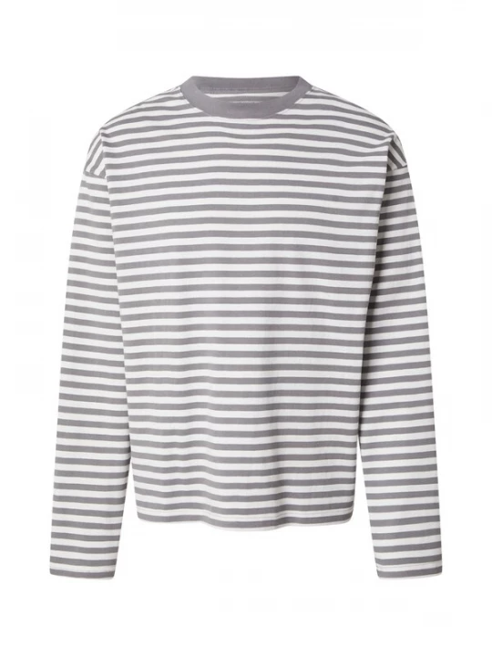 Foto van product WEEKDAY Shirt grijs / wit