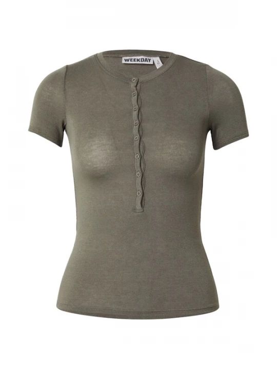 Foto van product WEEKDAY Shirt 'Henny' kaki