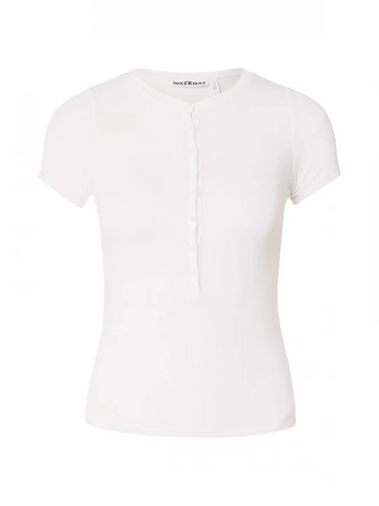 Foto van product WEEKDAY Shirt 'Henny' wit