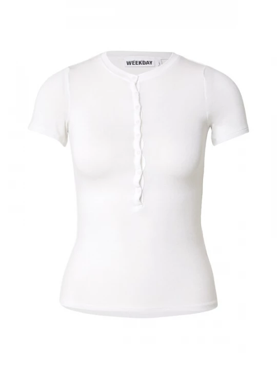 Foto van product WEEKDAY Shirt 'Henny' wit