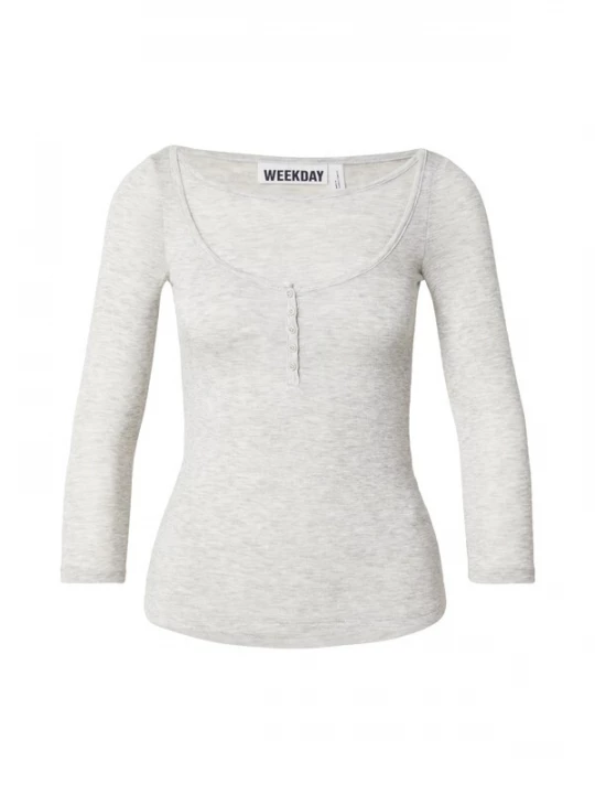 Foto van product WEEKDAY Shirt lichtgrijs