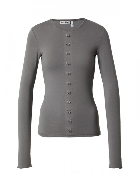 Foto van product WEEKDAY Shirt 'Louise' grijs