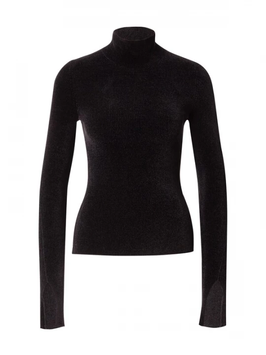Foto van product WEEKDAY Shirt 'Una Chenille' zwart