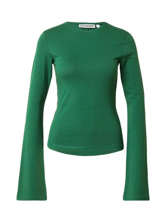 Foto van product WEEKDAY Shirt 'Violet' groen