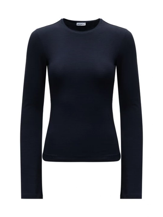 Foto van product WEEKDAY Shirt 'Violet' marine / navy