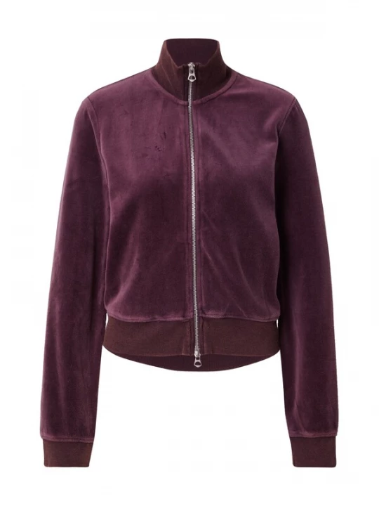Foto van product WEEKDAY Sweatvest aubergine