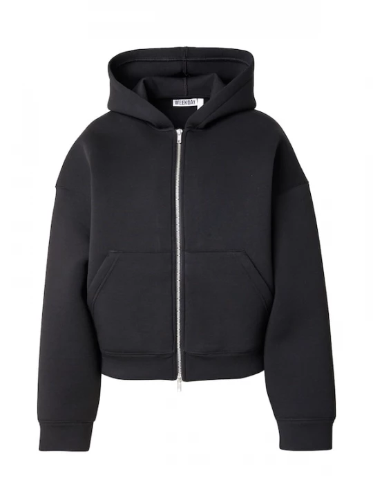 Foto van product WEEKDAY Sweatvest 'Scarlet' zwart