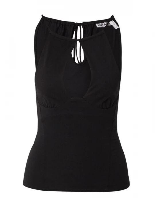 Foto van product WEEKDAY Top 'Bree' zwart
