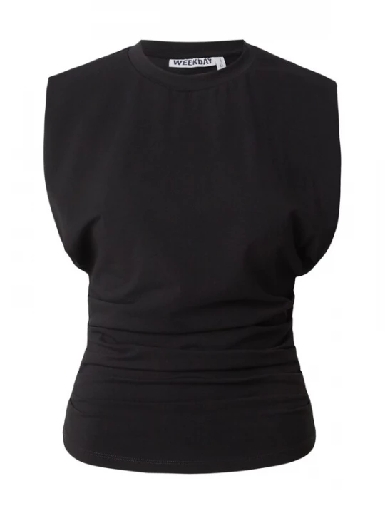 Foto van product WEEKDAY Top 'Georgina' zwart