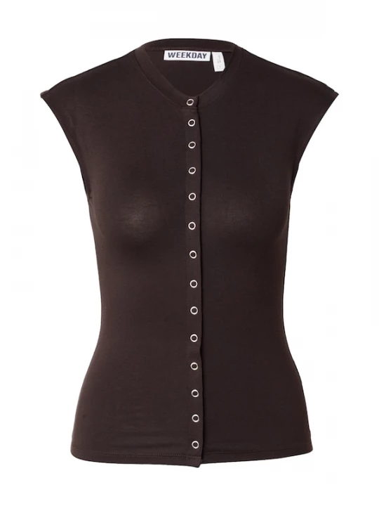 Foto van product WEEKDAY Top 'Nila' bruin