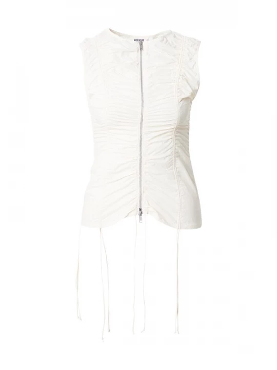 Foto van product WEEKDAY Top 'Rae' offwhite