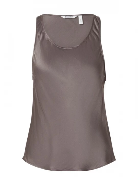 Foto van product WEEKDAY Top 'Rhine' donkerbeige
