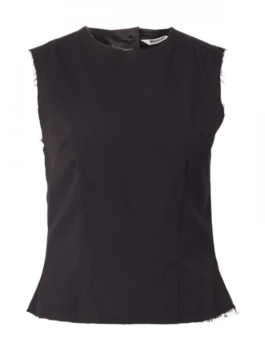 Foto van product WEEKDAY Top zwart