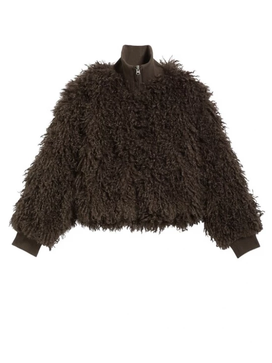Foto van product WEEKDAY Winterjas 'Margu' donkerbruin