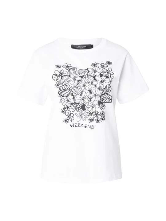 Foto van product Weekend Max Mara Shirt 'BORA' zwart / wit