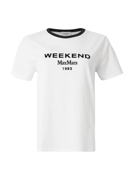 Foto van product Weekend Max Mara Shirt 'DEDISON' zwart / wit