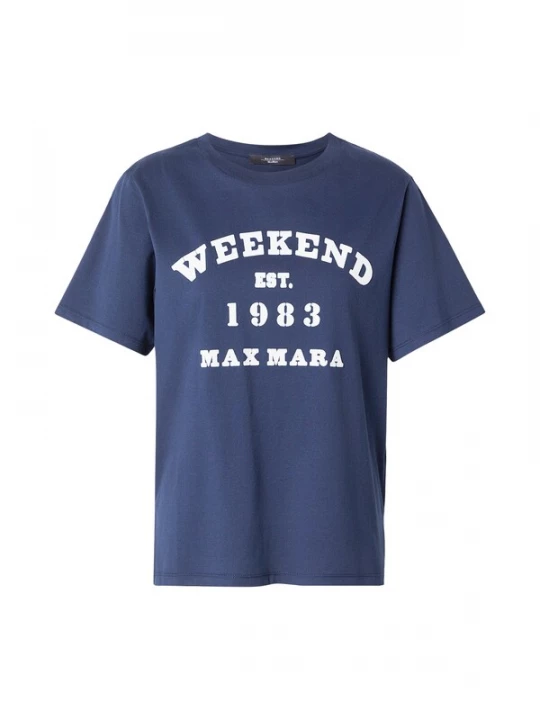 Foto van product Weekend Max Mara Shirt 'TENUE' marine / wit