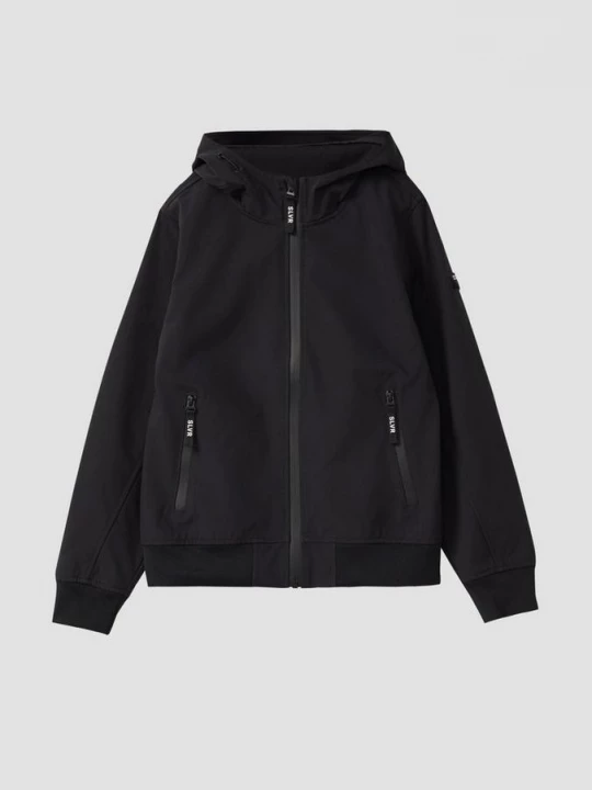 Foto van product Weerbestendig softshell jack met capuchon s.Oliver zwart