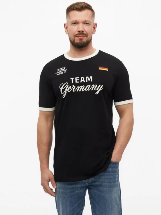 Foto van product Wereldkampioenschap voetbal T-shirt s.Oliver zwart