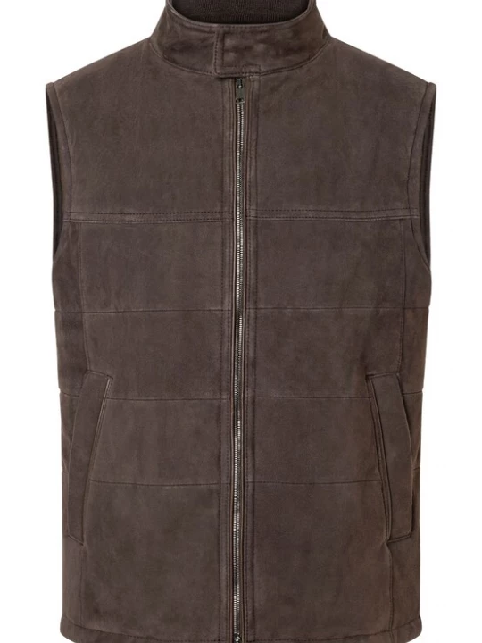 Foto van product Werner Christ Bodywarmer 'Austin' donkerbruin