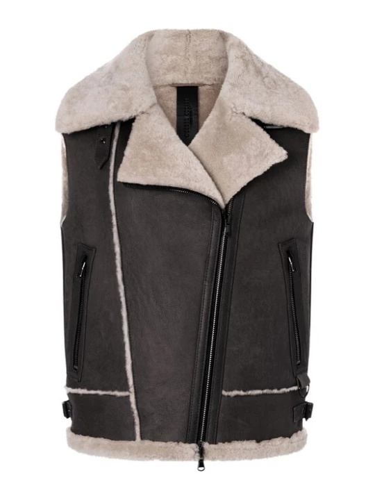 Foto van product Werner Christ Bodywarmer 'Paulina' bruin