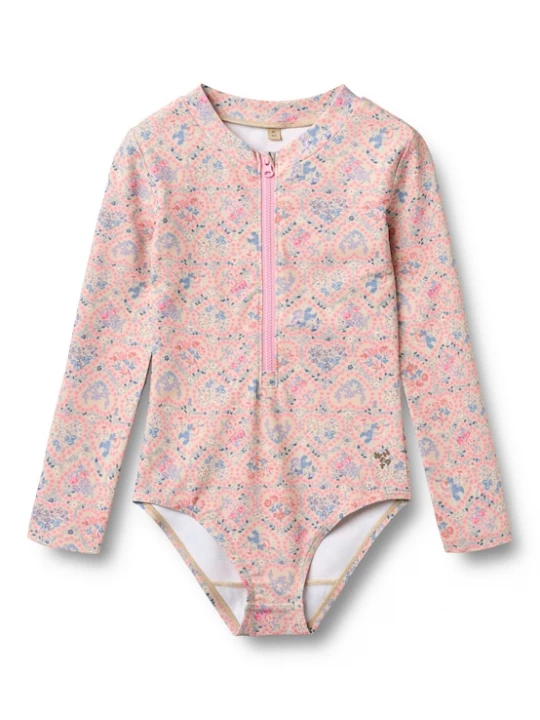Foto van product WHEAT Badpak 'Margot' blauw / lavendel / poederroze / neonroze