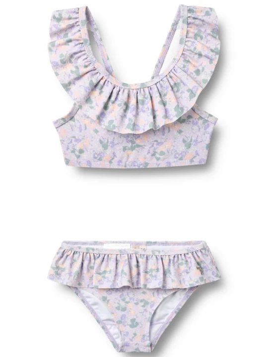 Foto van product WHEAT Bikini 'Bothilda' mintgroen / sering / oudroze / wit