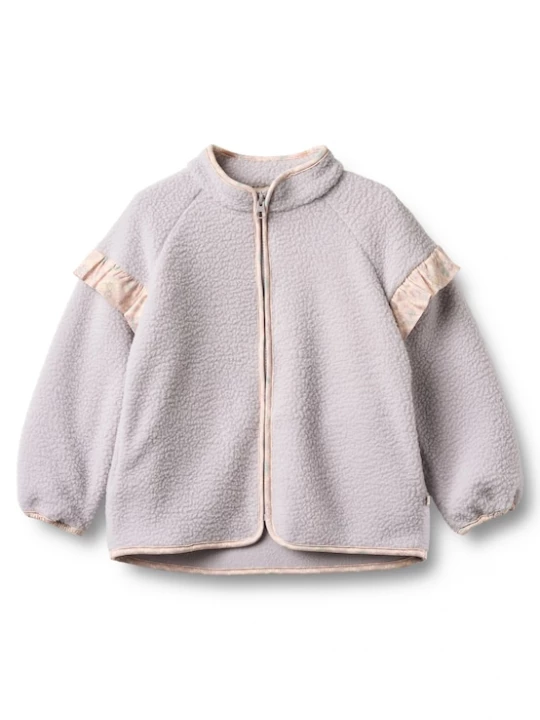 Foto van product WHEAT Fleece jas 'Ellena' lavendel / pastelroze