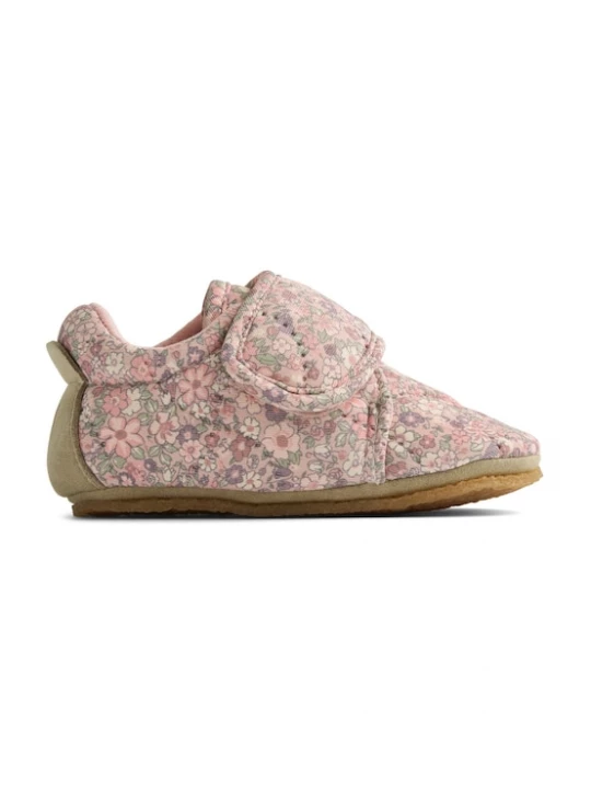 Foto van product WHEAT Huisschoenen 'Sasha' lichtgroen / lichtlila / rosa