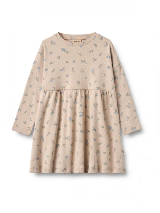 Foto van product WHEAT Jurk 'Emmy' taupe / hemelsblauw / kaki / offwhite