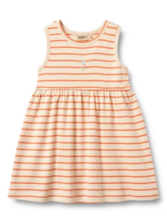 Foto van product WHEAT Jurk 'Martha' oranje / pasteloranje