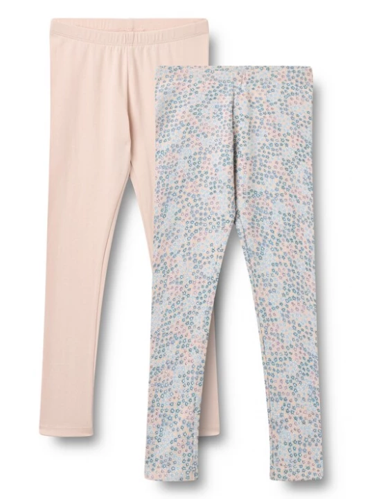Foto van product WHEAT Leggings 'Jules' lichtblauw / lichtlila / poederroze / wit
