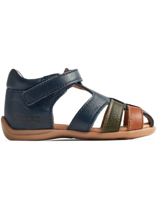 Foto van product WHEAT Open schoenen 'Robbie' navy / bruin