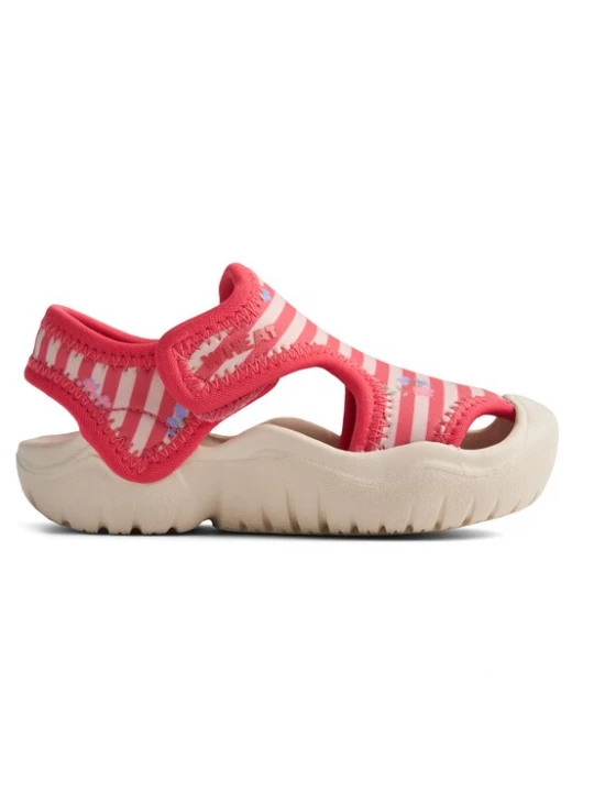 Foto van product WHEAT Sandalen 'Bani' lichtblauw / lichtrood / wit