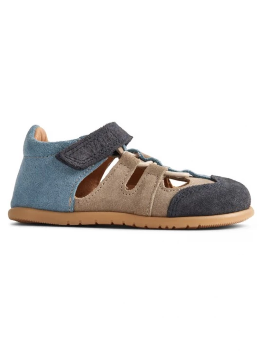 Foto van product WHEAT Sandalen 'Ellie' beige / navy / duifblauw