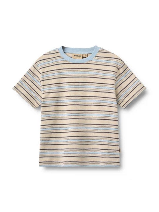 Foto van product WHEAT Shirt 'Fabian' lichtbeige / lichtblauw