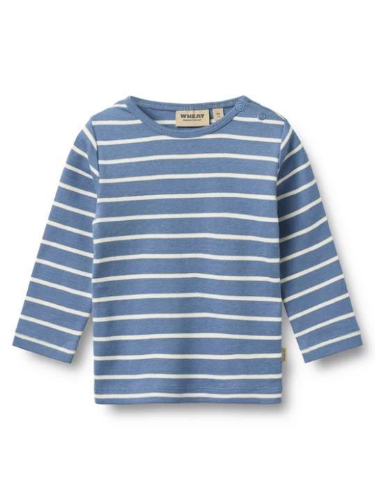 Foto van product WHEAT Shirt saffier / wit