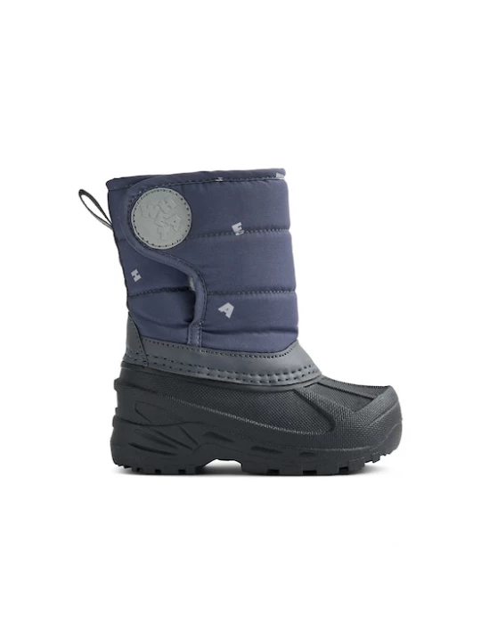 Foto van product WHEAT Snowboots 'Winty' navy / lichtgrijs / zwart