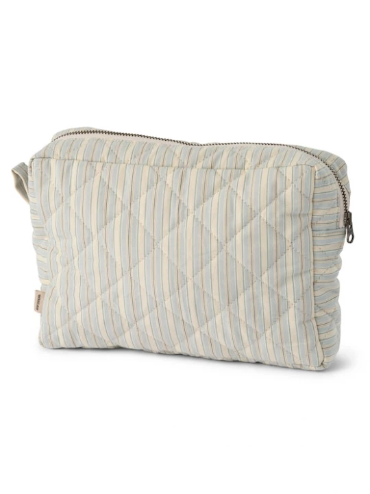 Foto van product WHEAT Toilettas 'Ziggy' ivoor / pastelblauw