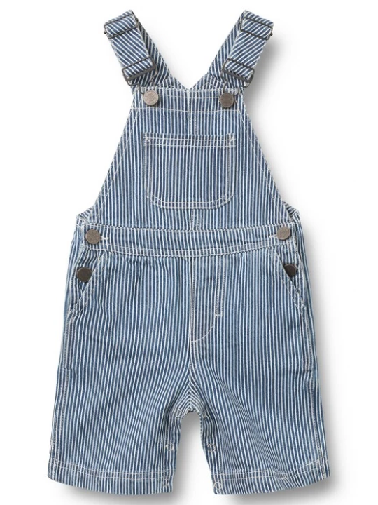 Foto van product WHEAT Tuinbroek 'Lykke' blauw denim / wit