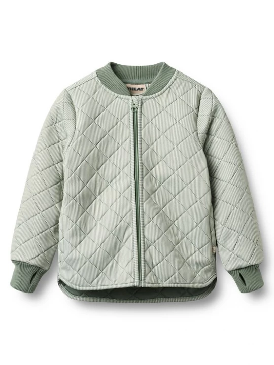 Foto van product WHEAT Tussenjas 'Loui' pastelgroen / wit