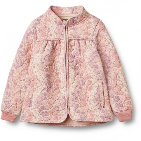Foto van product WHEAT Tussenjas 'Thilde' lichtgroen / lila / rosa