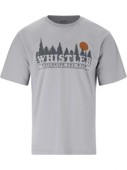 Foto van product Whistler Functioneel shirt 'Cashew' donkergrijs