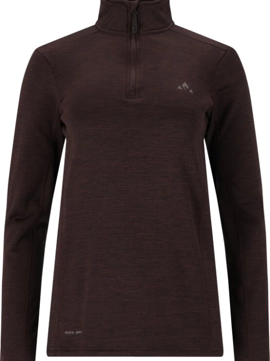 Foto van product Whistler Functioneel shirt 'Juice' chocoladebruin / zilvergrijs