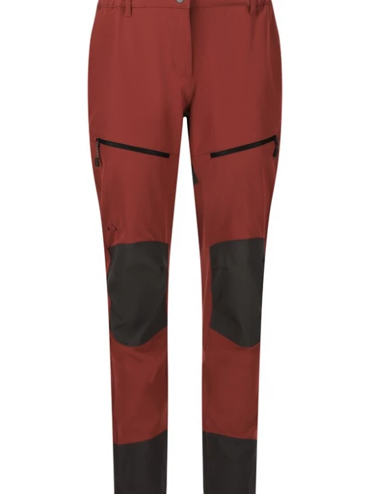 Foto van product Whistler Outdoorbroek 'Avatar' donkerbruin / rood