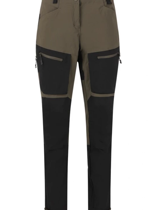 Foto van product Whistler Outdoorbroek 'Kodiak' bruin / zwart